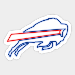 Buffalo Bills Neon! Sticker